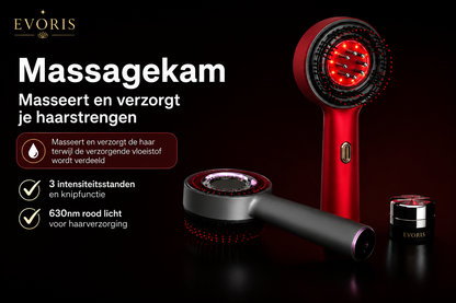 Roodlicht Scalp Spa Borstel