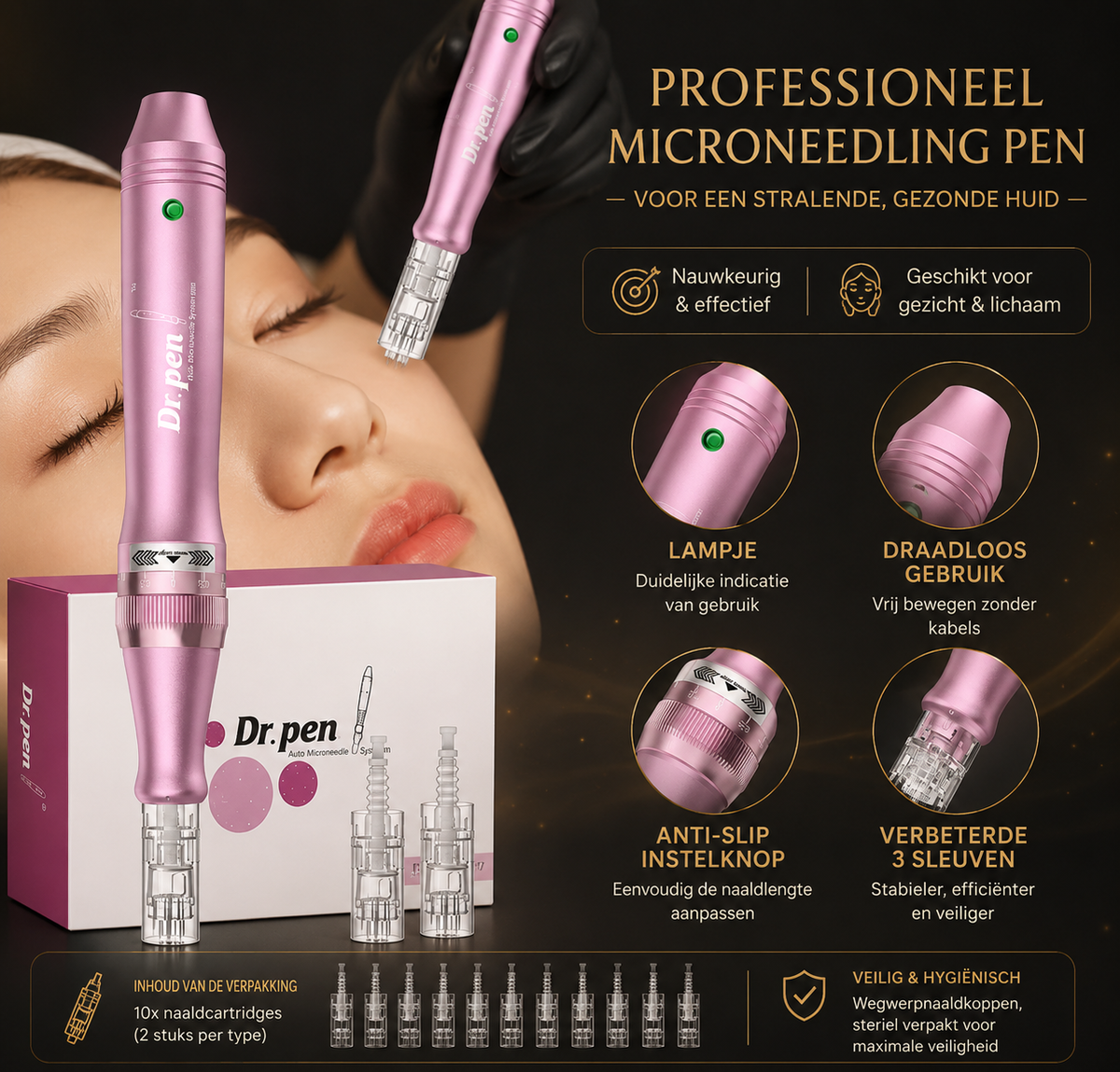 GlowPen Microneedling Pro